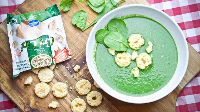 crema di spinaci con cri-cri