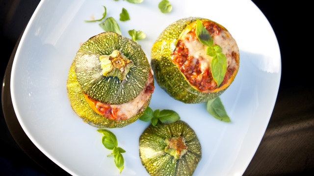 foto ricetta zucchine ripiene