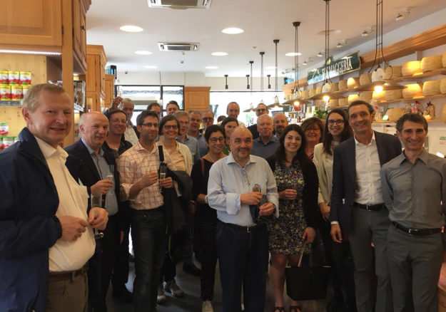 Eucolait in visita a la Fromaggeria Gran Moravia di Praga.