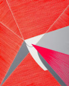 Ester Grossi, Urlo di colore. Acrilico su tela, 47x38 cm, 2018