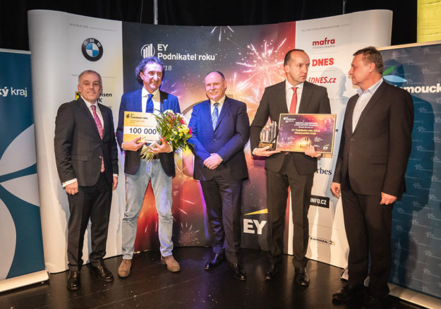 Roberto, Piercristiano e Gian Battista Brazzale eletti Imprenditori dell’Anno 2018 a Olomouc