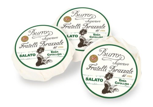 Burro Fratelli Brazzale Roll Erba Cipollina