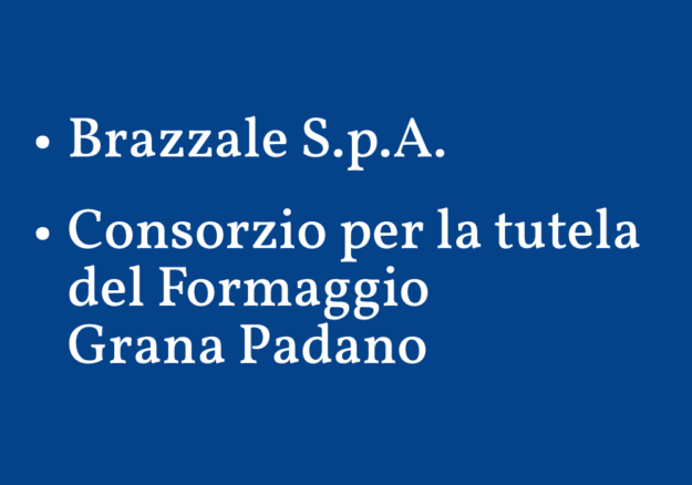 Brazzale S.p.A. / Consorzio per la tutela del Formaggio Grana Padano - Trib. Venezia, RG 855/2020.