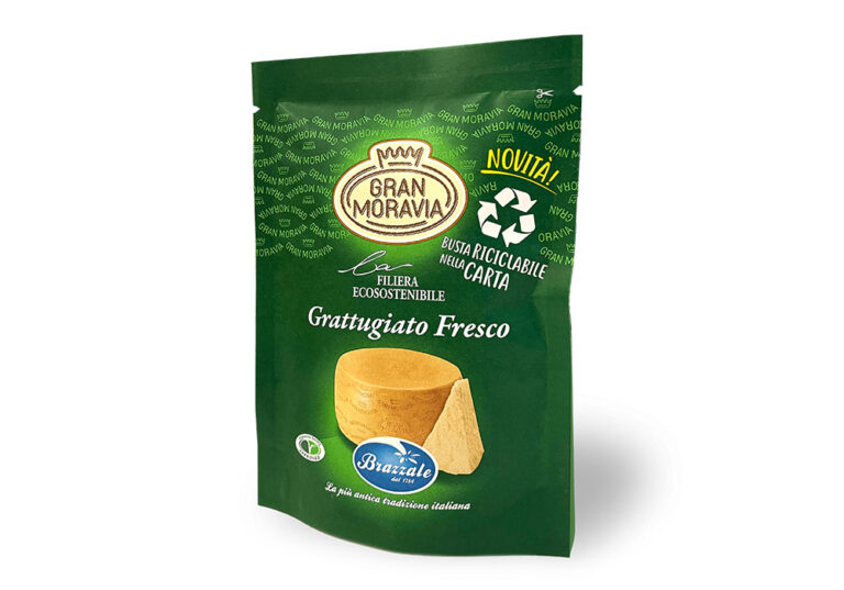 Grattugiato 60g, 80g e 100g in carta riciclabile