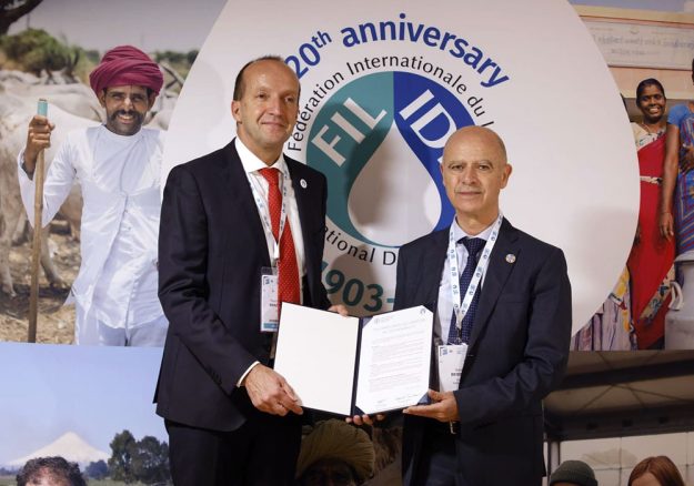 Piercristiano Brazzale, quattro anni da presidente della Federazione Mondiale del latte.